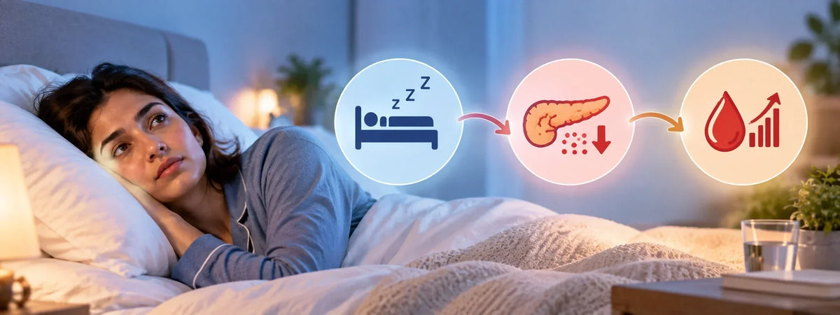 Restless nights affect glucose balance
