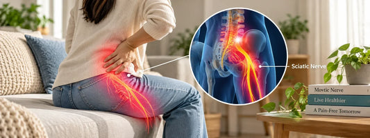 a women  experiencing Sciatica pain