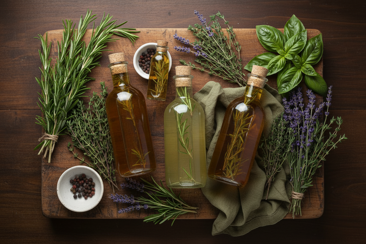 How to Improve Digestion Naturally At Home With Herbal Vinegars