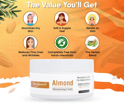 Almond Moisturizer Cream
