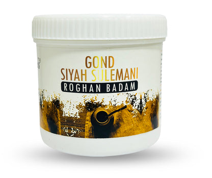 Hakim Suleman’s Gond Siyah Sulemani Roghan Badam