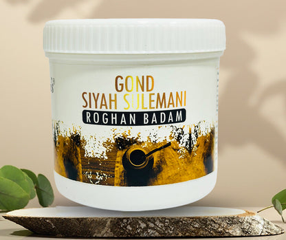 Hakim Suleman’s Gond Siyah Sulemani Roghan Badam