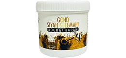 Hakim Suleman’s Gond Siyah Sulemani Roghan Badam