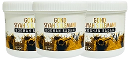 Hakim Suleman’s Gond Siyah Sulemani Roghan Badam