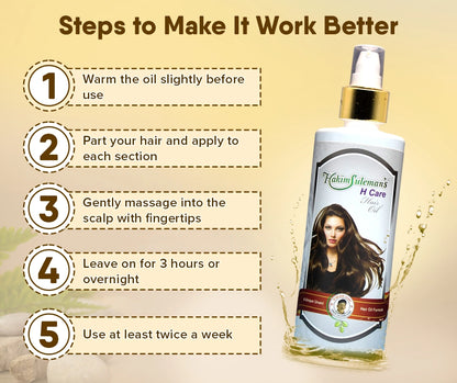 Hakim Suleman’s H Care Hair Oil