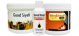 Complete Joint Care Combo Raw Gond Siyah Pain Relief Oil T Care