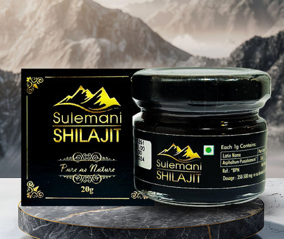 Hakim Suleman’s Sulemani Shilajit