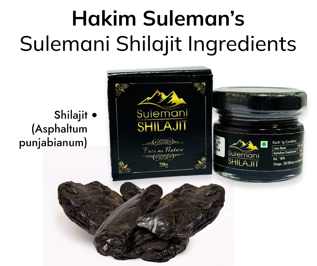 Hakim Suleman’s Sulemani Shilajit